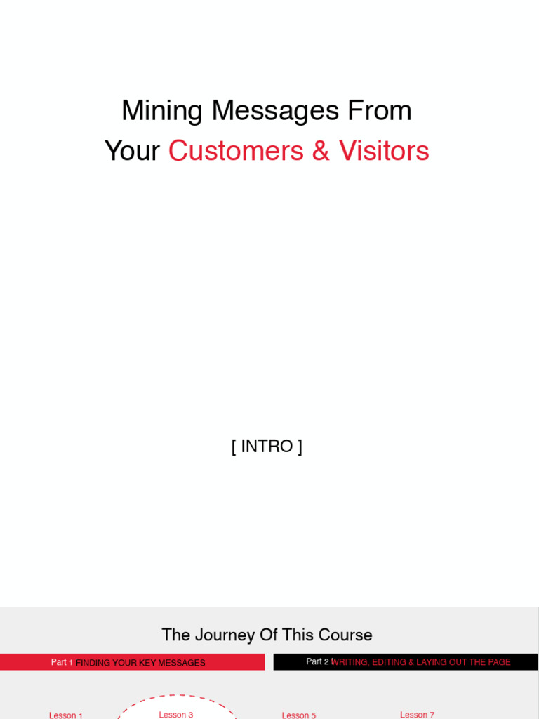 Mining Customer Messages for Sales Copy | PDF | Cognition | Psychology