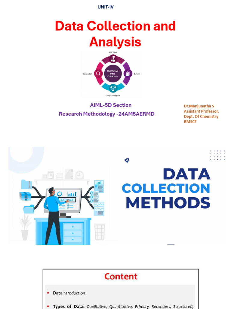 Data Collection Methods in Research | PDF