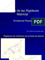 Metodo Matricial de Las Rigideces (Armaduras)