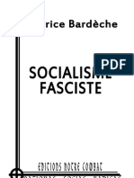 Socialisme Fasciste - BARDECHE Maurice - Livret (2012)