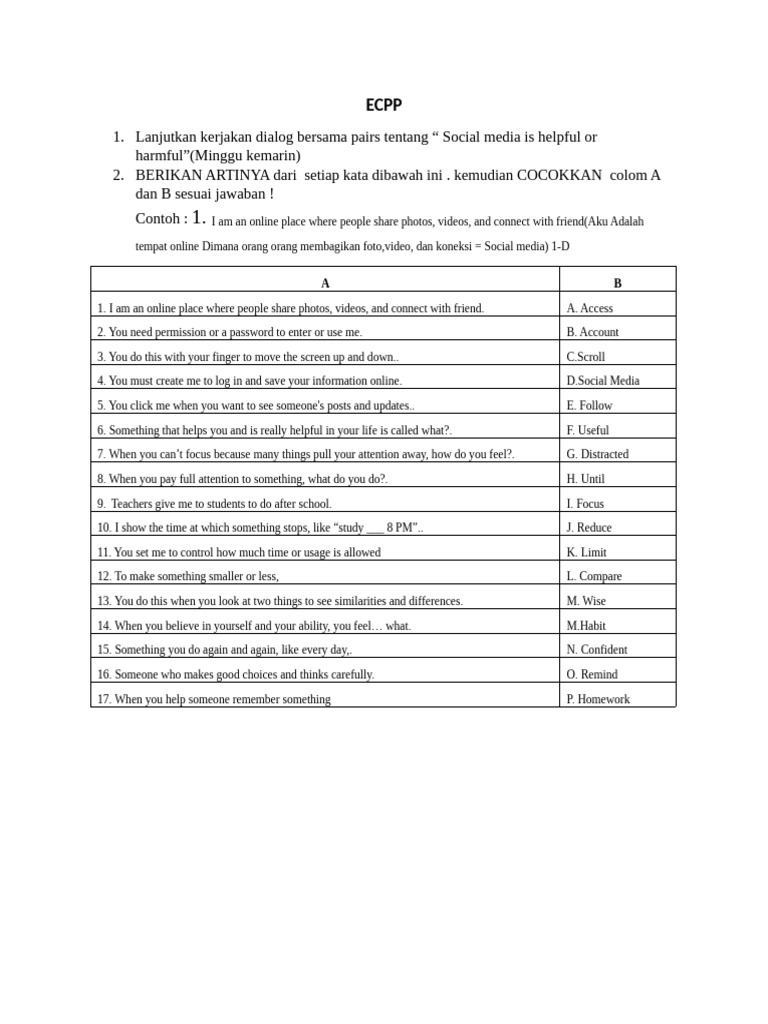 Tugas Ecpp Kelas 10 | PDF