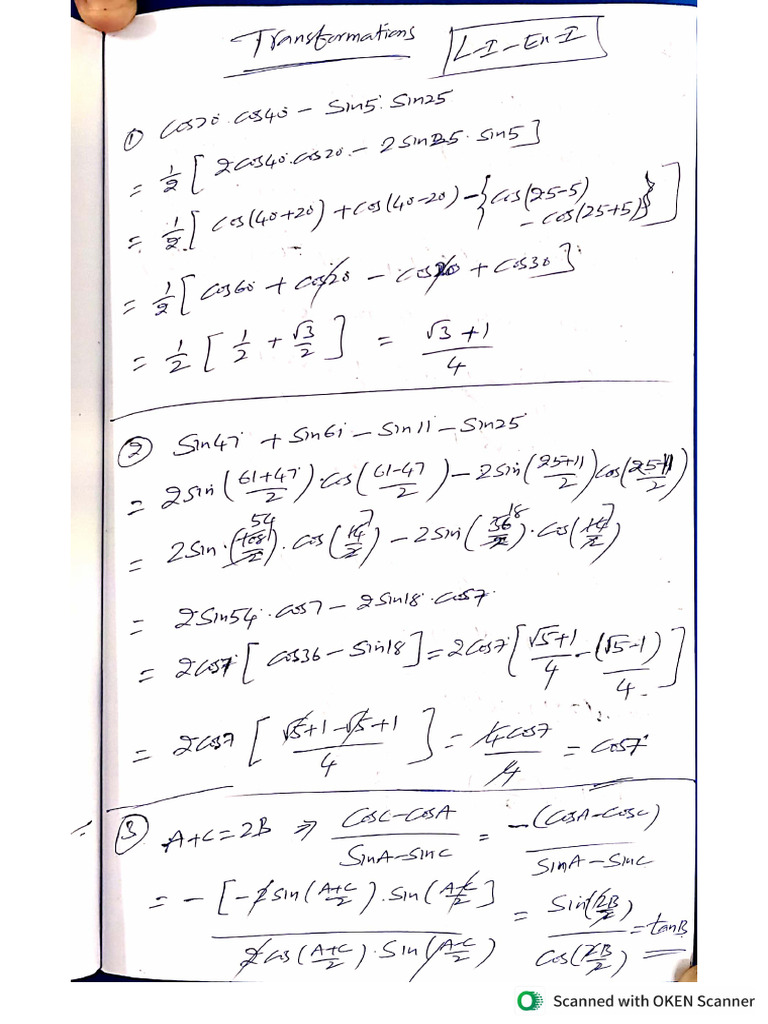 Transformations | PDF