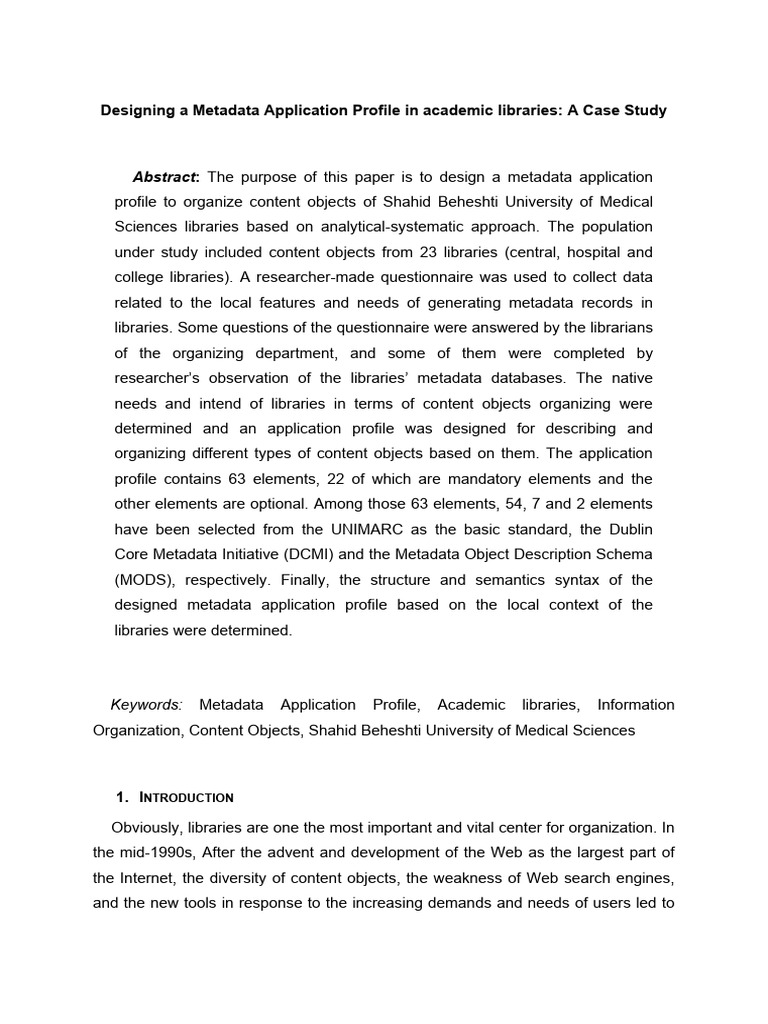 Full Text | PDF | Metadata | Bibliography