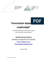 Innovación basada en creatividad CEIICH. Rodrigo García Inostroza