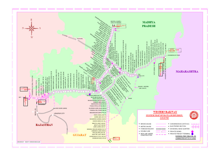 WR RTM Division Map 2022 | PDF