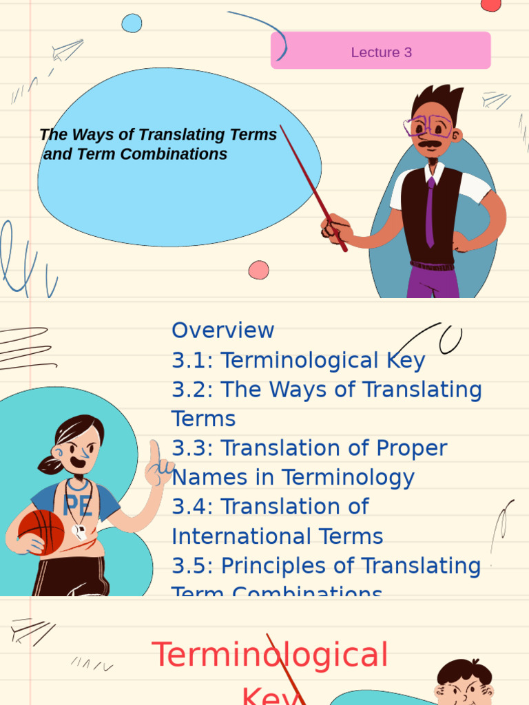 Translating Terms and Combinations Guide | PDF | Translations | Semantics