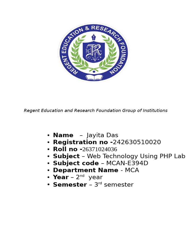 PHP Lab Assignments Overview | PDF | Php | Numbers