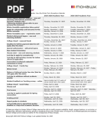 MCAST Academic Calendar 2024/25 | PDF | Academic Term | Academia