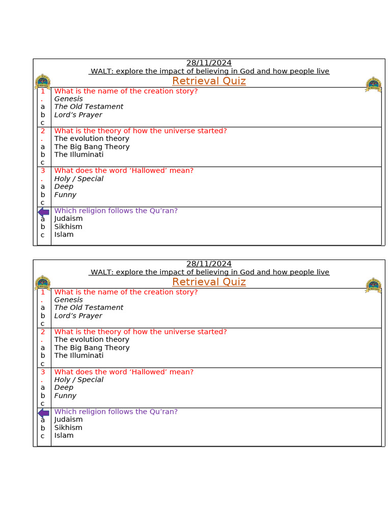WALT Lesson 4 Update | PDF