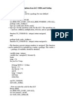 HDL Description of Alu