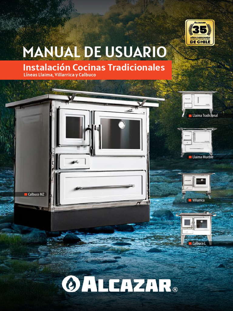 Manual de Uso Cocinas Alcazar | PDF | Estufa de cocina | Hogar