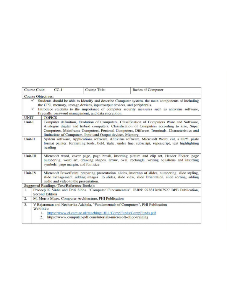 Basic of Computer | PDF