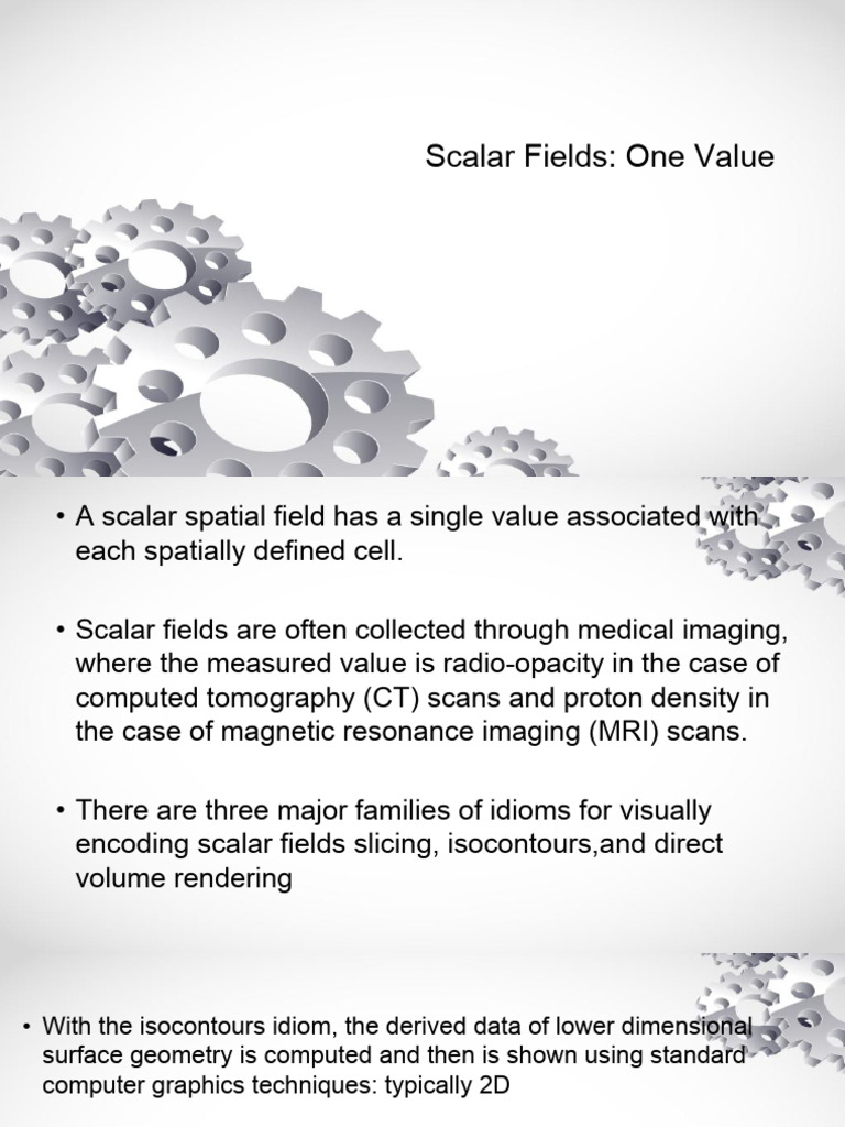 Understanding Scalar and Vector Fields | PDF | Contour Line | Geometry