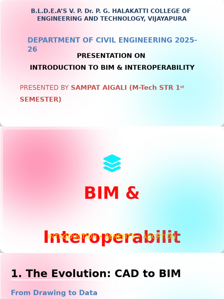 Introduction to BIM and Interoperability | PDF | Building Information ...