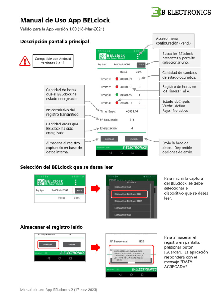 Manual App Android v.2 | PDF | Aplicación movil | Software