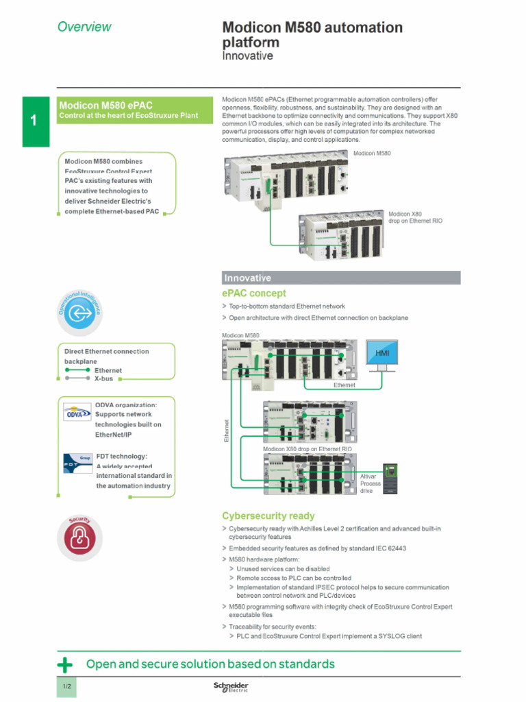 M580 Iec62443 | PDF