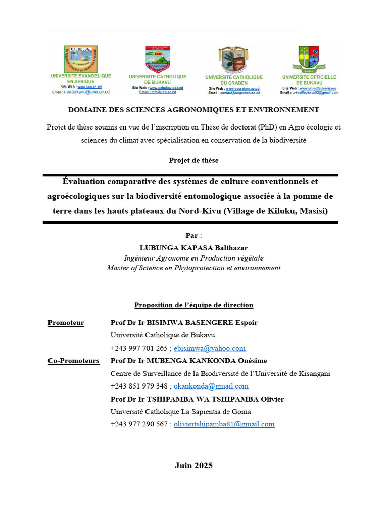Impact des systèmes de culture sur la biodiversité | PDF | Agroécologie ...