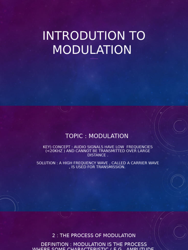 Understanding Audio Modulation Techniques | PDF