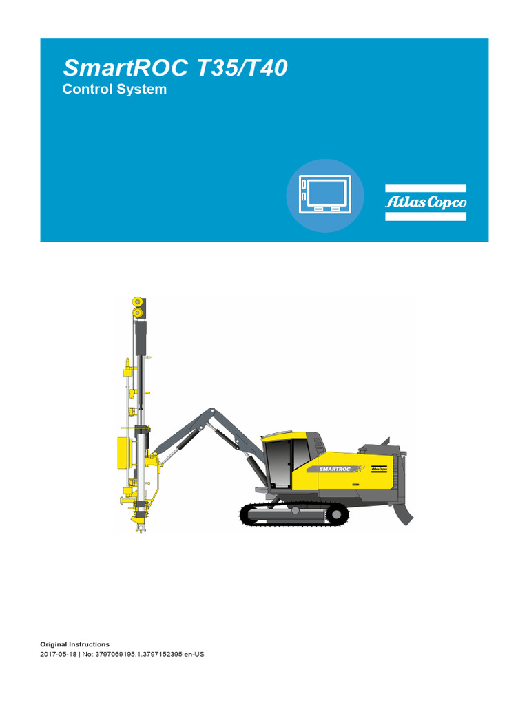 SmartROC T35/T40 Control System Guide | PDF | Menu (Computing) | Light ...