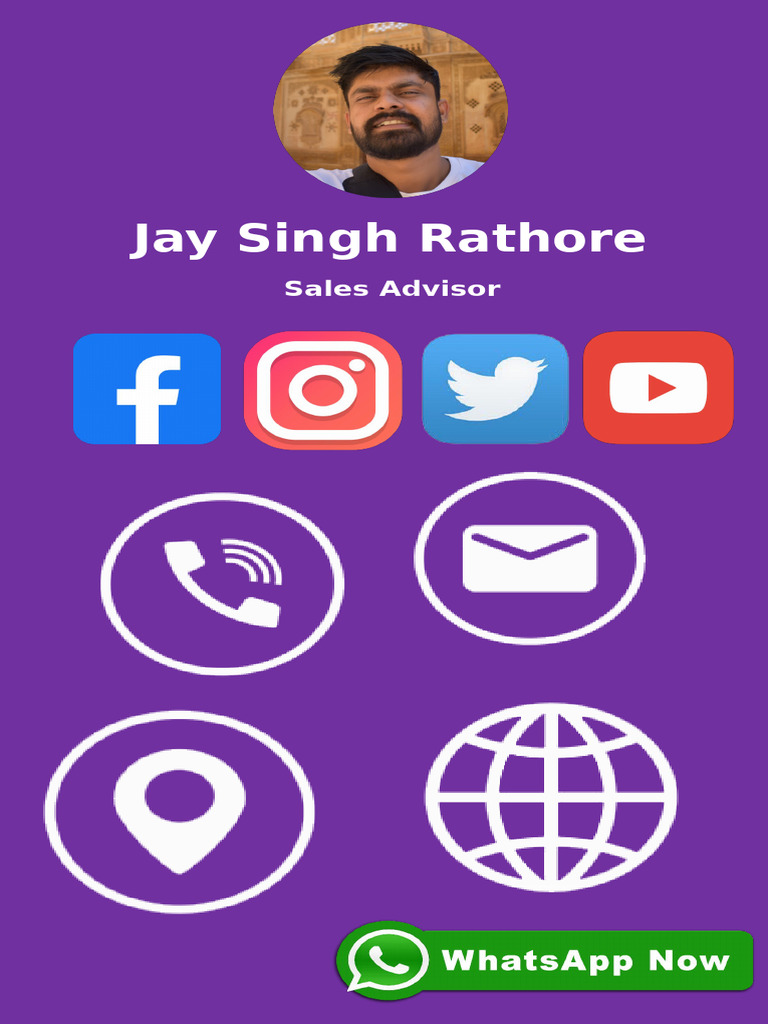Contact Information for Jay Singh Rathore | PDF