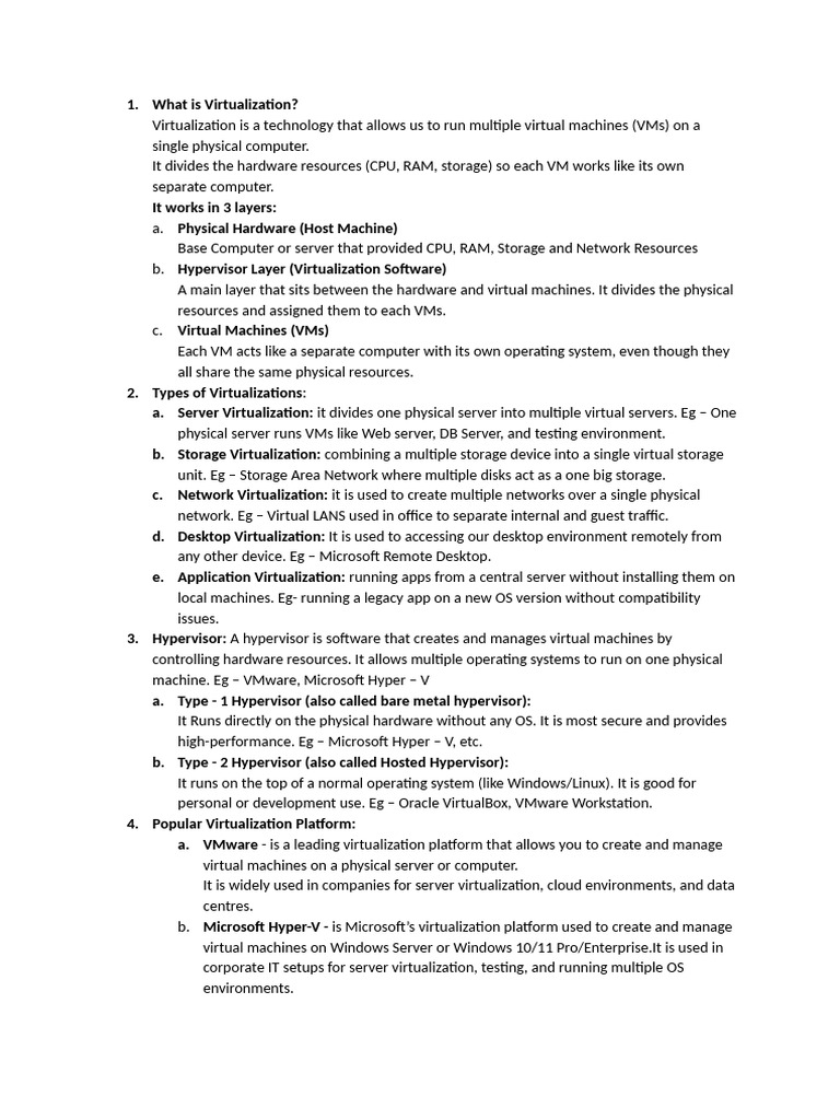 Virtualization - 2 | PDF | Virtual Machine | Virtualization