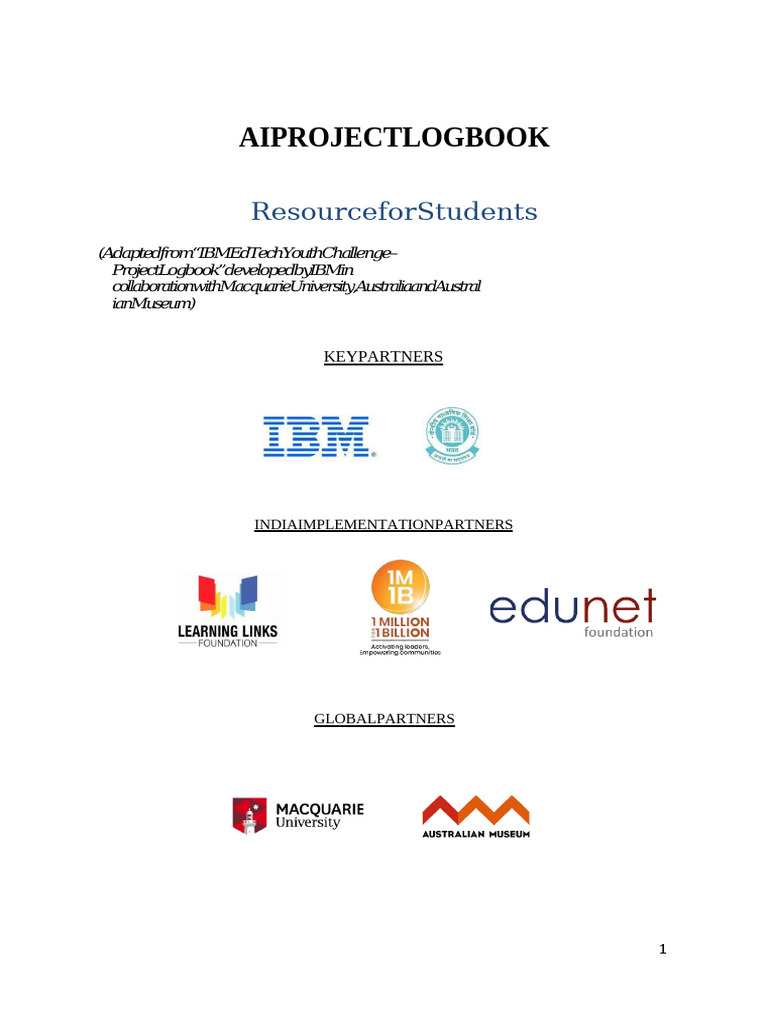 AI Expense Tracker Project Logbook | PDF | Prototype | Artificial ...