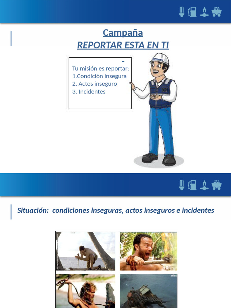 Reporte de Condiciones y Actos Inseguros | PDF