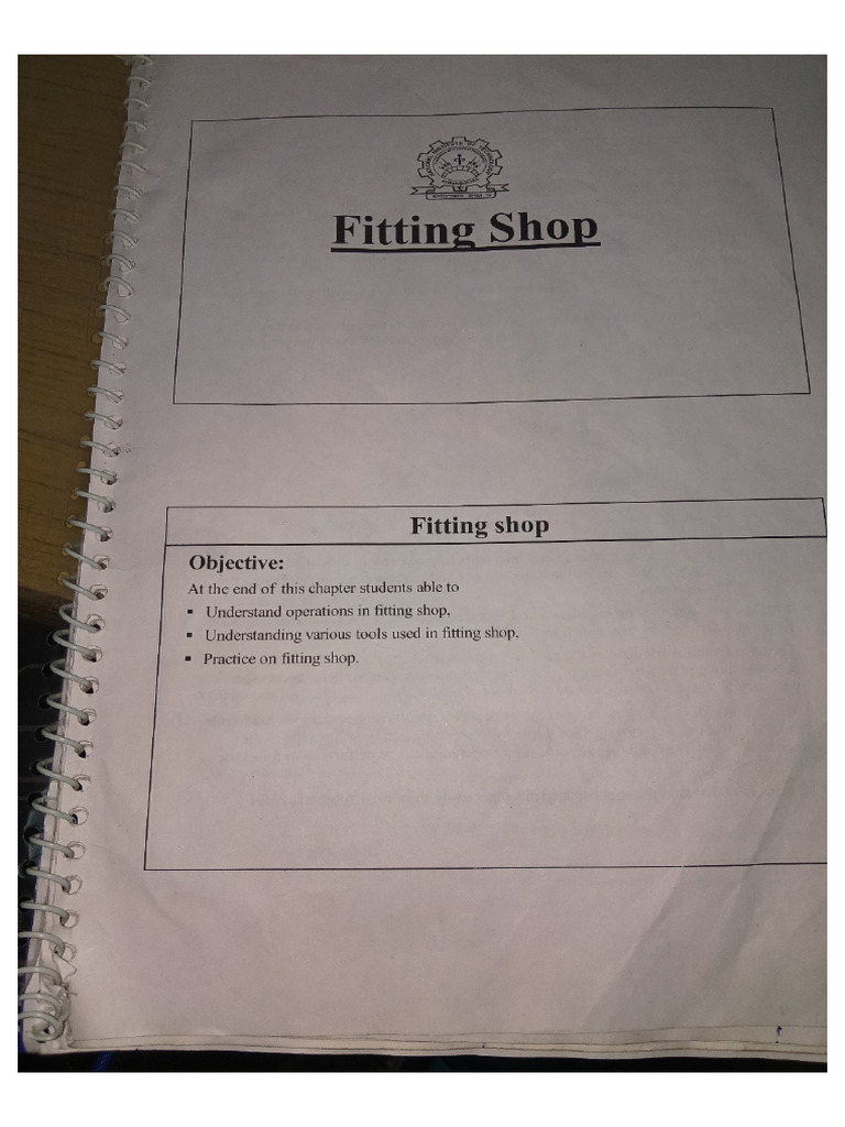 Fitting Shop 1 | PDF