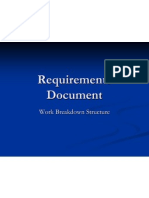 WBS Requirements Document