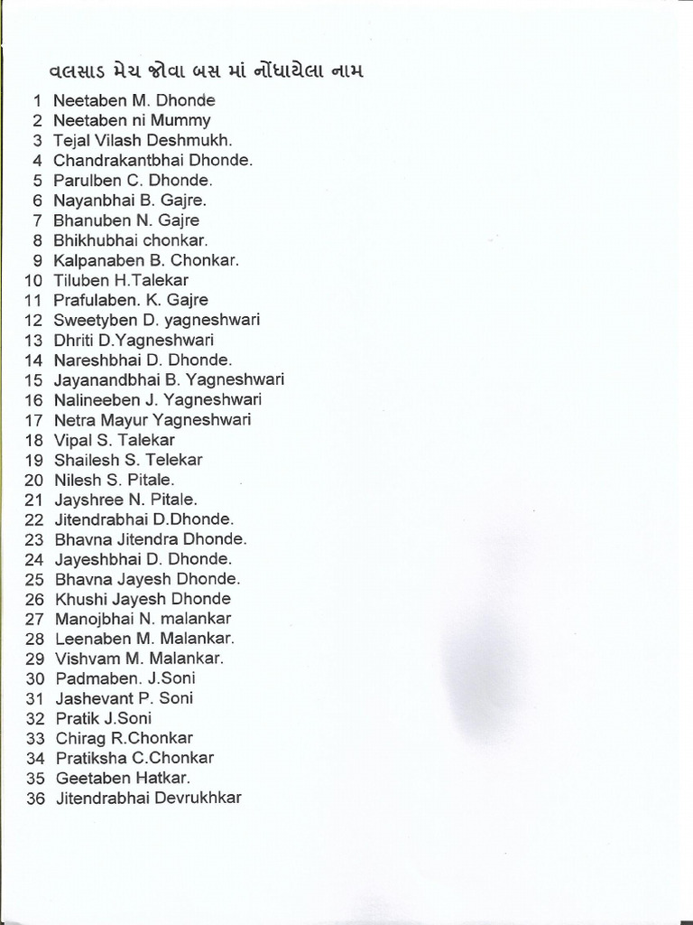 Bus List | PDF