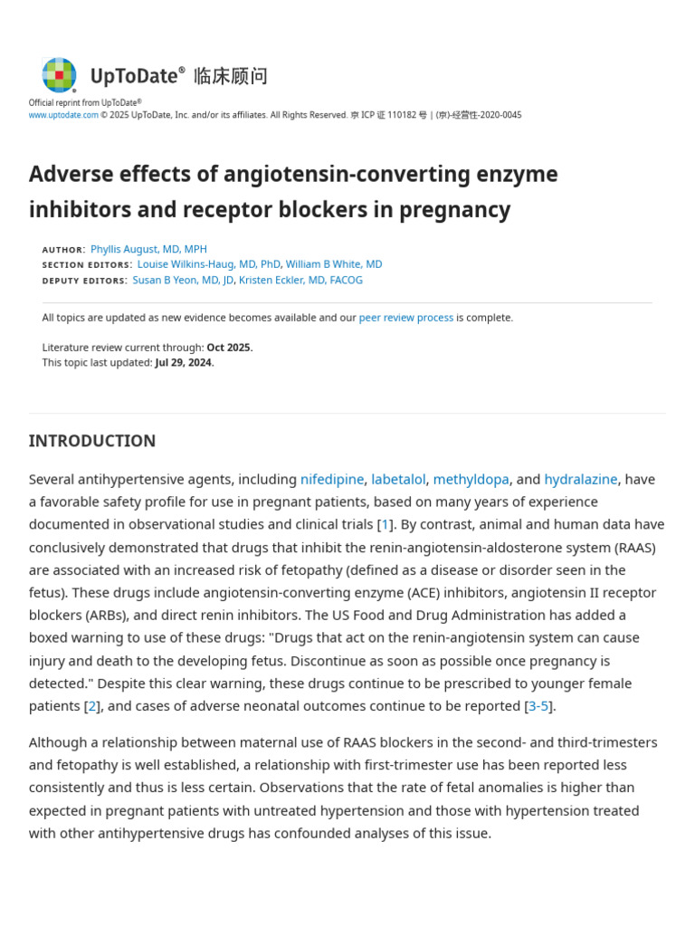 Adverse Effects of Angiotensin-Converting Enzyme Inhibitors and ...