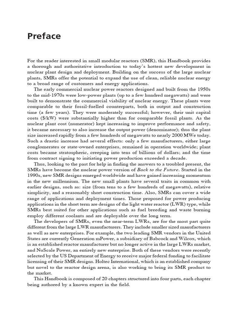 Comprehensive Guide to Small Modular Reactors | PDF | Nuclear Energy ...
