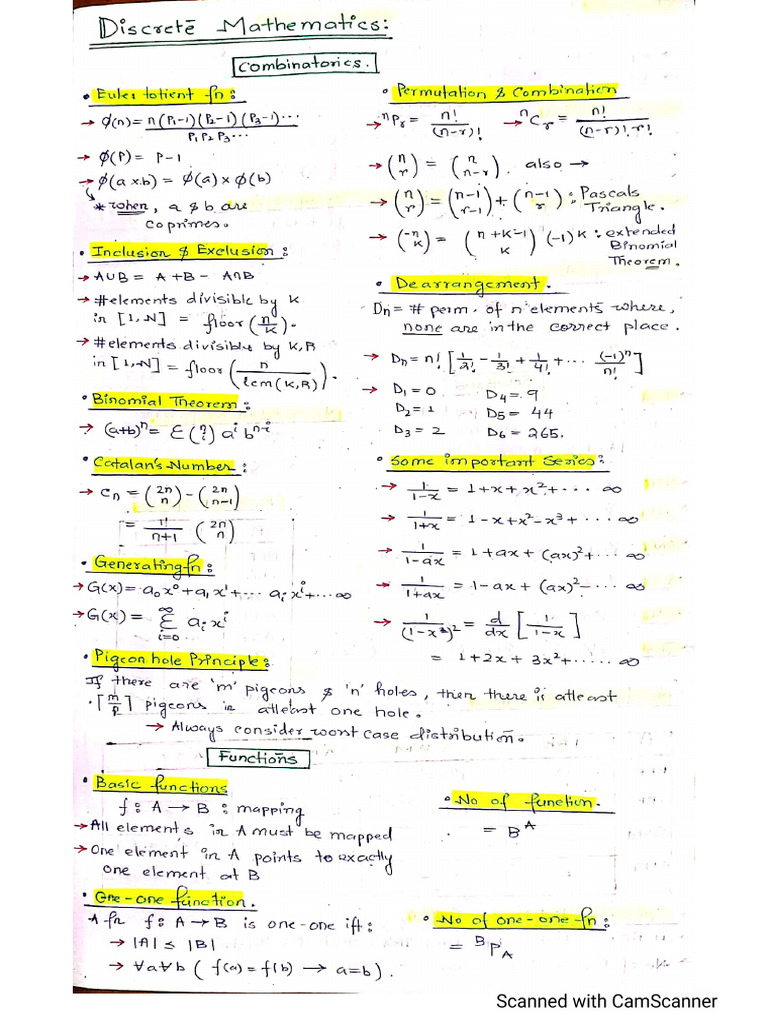 DMGT Short Notes | PDF