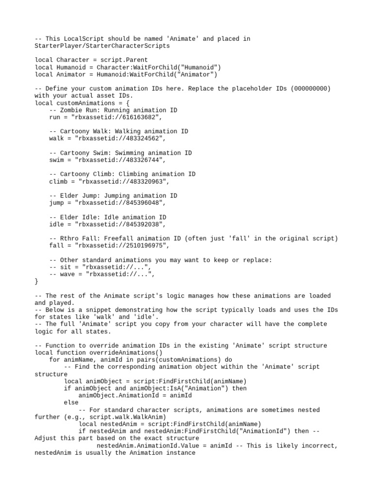 This LocalScript Should Be Named | PDF | Computing | Software ...