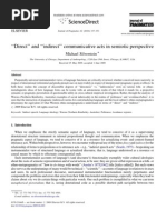 Download Direct and Indirect Communicative Acts in Semiotic Perspective by I-lin Liu SN96851909 doc pdf
