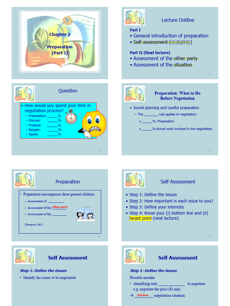 Effective Negotiation Preparation Guide | PDF | Negotiation | Prices