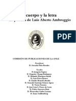 El Cuerpo y La Letra en PDF