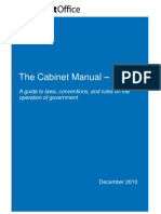 Cabinet Draft Manual