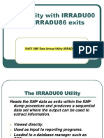 SMF Utility With IRRADU00 and IRRADU86 Exits