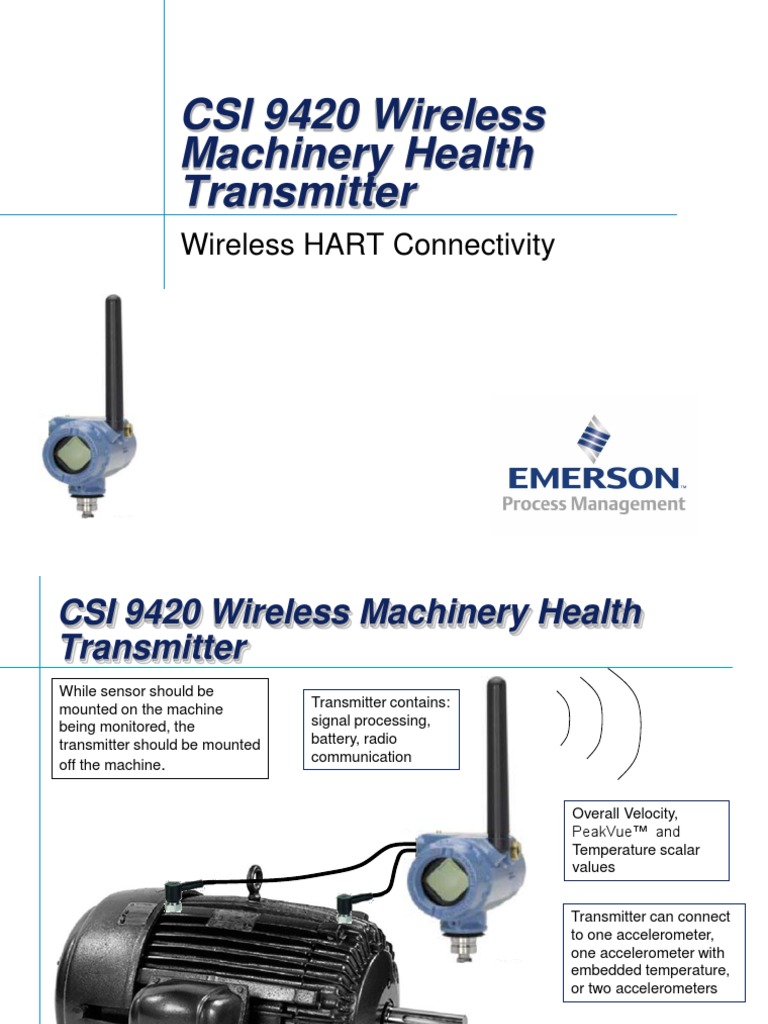 CSI 9420 Wireless_para Clientes Accelerometer Transmitter