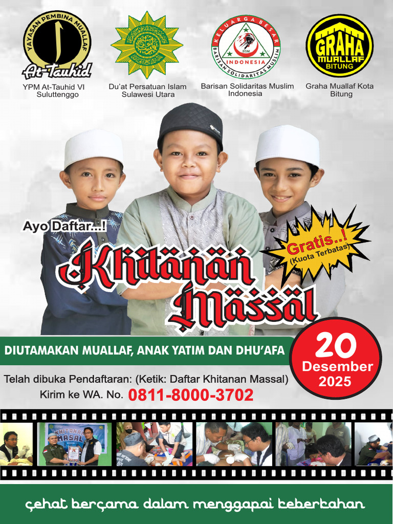 Flayer Khitanan Massal 2025 | PDF