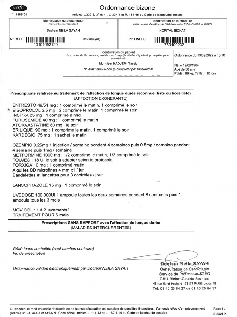 Ordonance Sept 22 | PDF