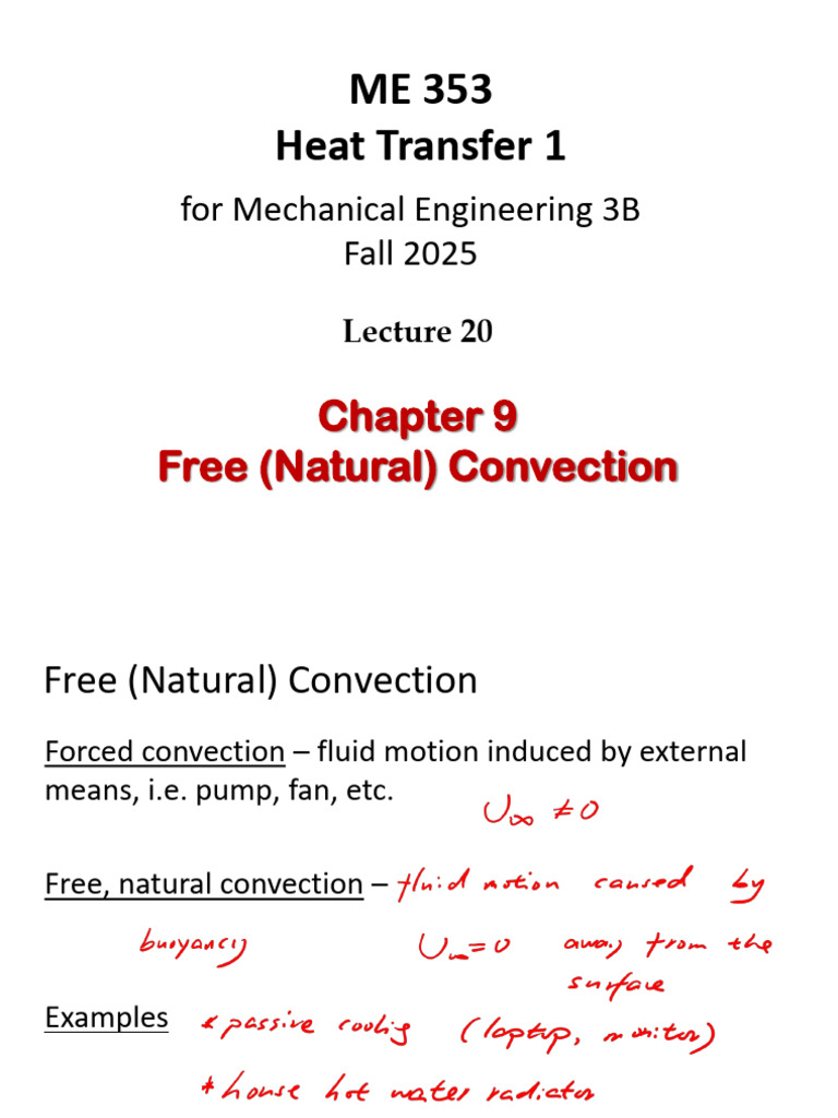 Free Convection in Heat Transfer Systems | PDF | Heat Transfer ...