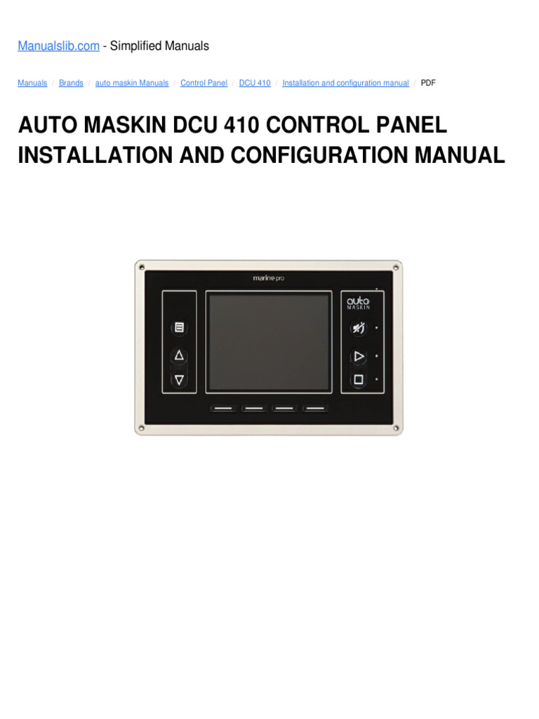 DCU410 | PDF | Power Supply | Relay