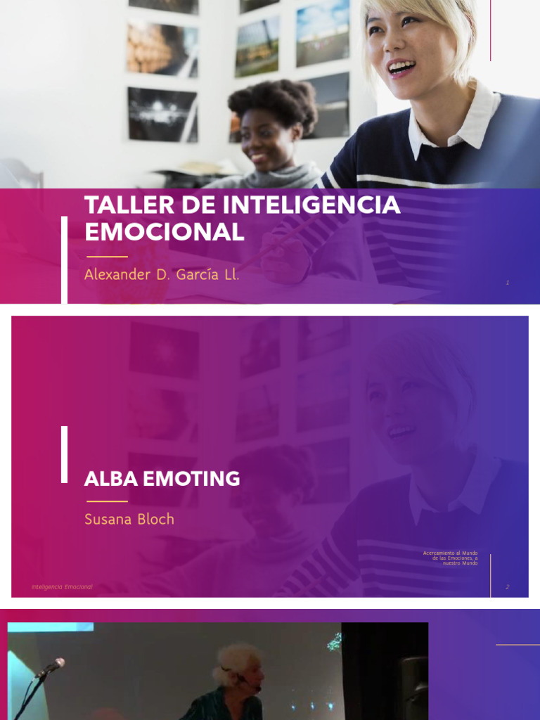 Taller de Inteligencia Emocional | PDF | Las emociones | Inteligencia ...