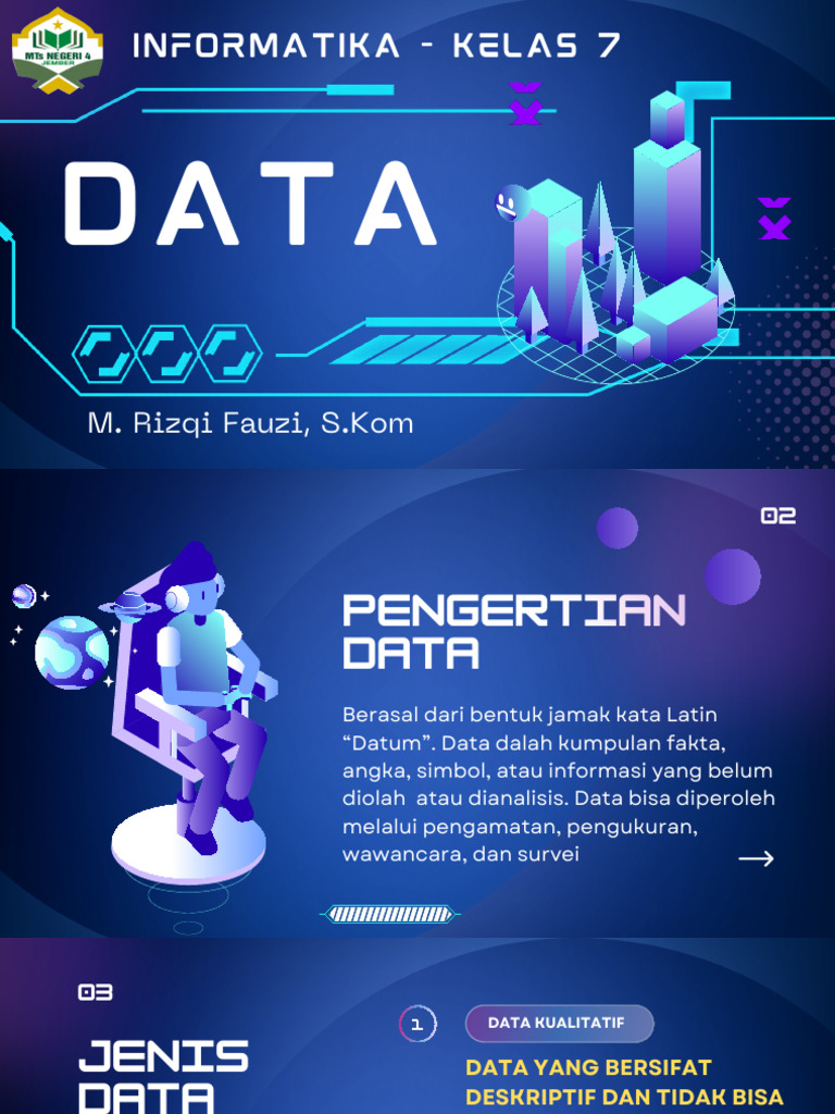 Pengertian dan Jenis Data dalam Informatika | PDF