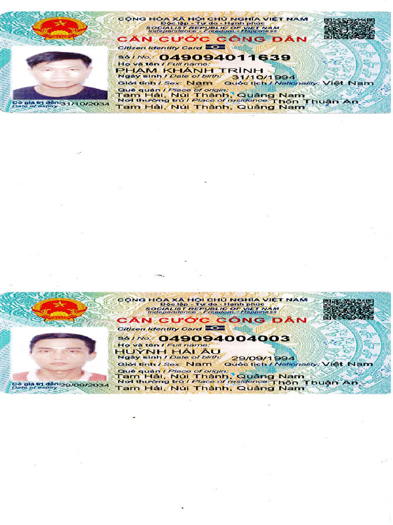 CCCD | PDF