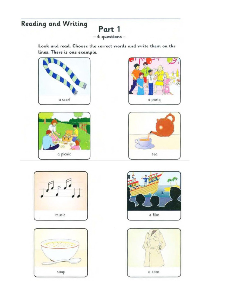 Movers 5 Test 3 | PDF