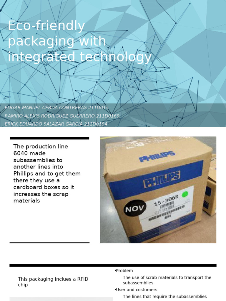 Eco-Friendly Packaging With Integrated Technology | PDF