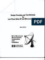 Design Principales and Test Methods For Low Phase Noise RF and Microwave Sources - Scherer